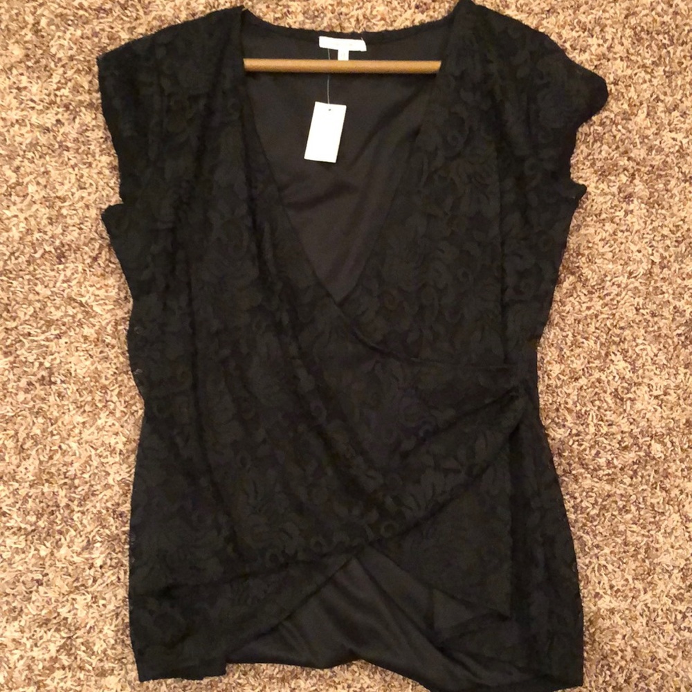 Maurice’s black lace top